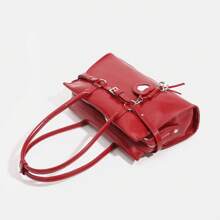 Ballet Princess Red Sweet Cool Underarm Baguette Bag Bride Wedding Bag Winter New High-End Handbag Shoulder Bag