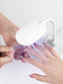 1 Stück LED Harz-Aushärtelampe - 12W Licht, tragbare USB-betriebene klappbare Glühlampe mit 8 Perlen, Schwanenhals-Design für schnelles Aushärten von Harz, Schmuckherstellung und handgefertigte Dekorationen, Bastelzubehör für DIY-Projekte | Faltbarer Lampenkopf | Lichthärtungslampe, Schmuckherstellung Artikel