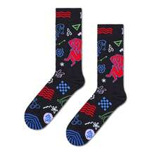 Happy Socks Collant da donna - Rosso - Visualizzare 1