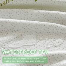 5 Inch 6 Inch Summer Waterproof Fresh Breathable Airflow Soft Mattress Memory Gel Foam Bamboo Cooled Mattress - White - View 5