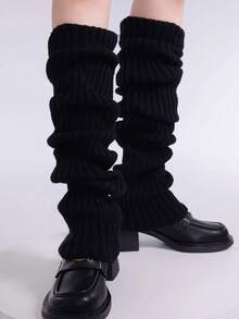 40/70cm 1/2pairs Lolita Leg Warmers Women Long Socks Wool Knitted Foot Cover Arm Warmer Y2K Autumn Winter Socks Boot Cuffs Stockings ﻿