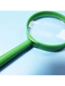 5 piezas de lupa de mano de plástico, mini lupa, herramienta de observación para el salón de clases/al aire libre, diversión para fiestas (color aleatorio), de vuelta a la escuela