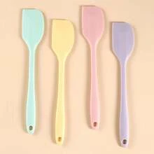4 قطع مجموعة كشط سيليكون، مكشطة سيليكون مصغرة، مكشطة مربى بطول 8.27 بوصة، مكشطة زبدة مقاومة للحرارة، أدوات خلط وخبز، لوازم الخبز، أجهزة مطبخ متعددة الوظائف - متعدد الألوان - مشاهدة 2
