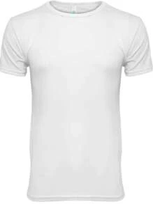 PLAYERA PARA SUBLIMACION, POLIESTER, TACTO-ALGODÓN, BLANCA, PARA PERSONALIZAR - Blanco - Ver 1