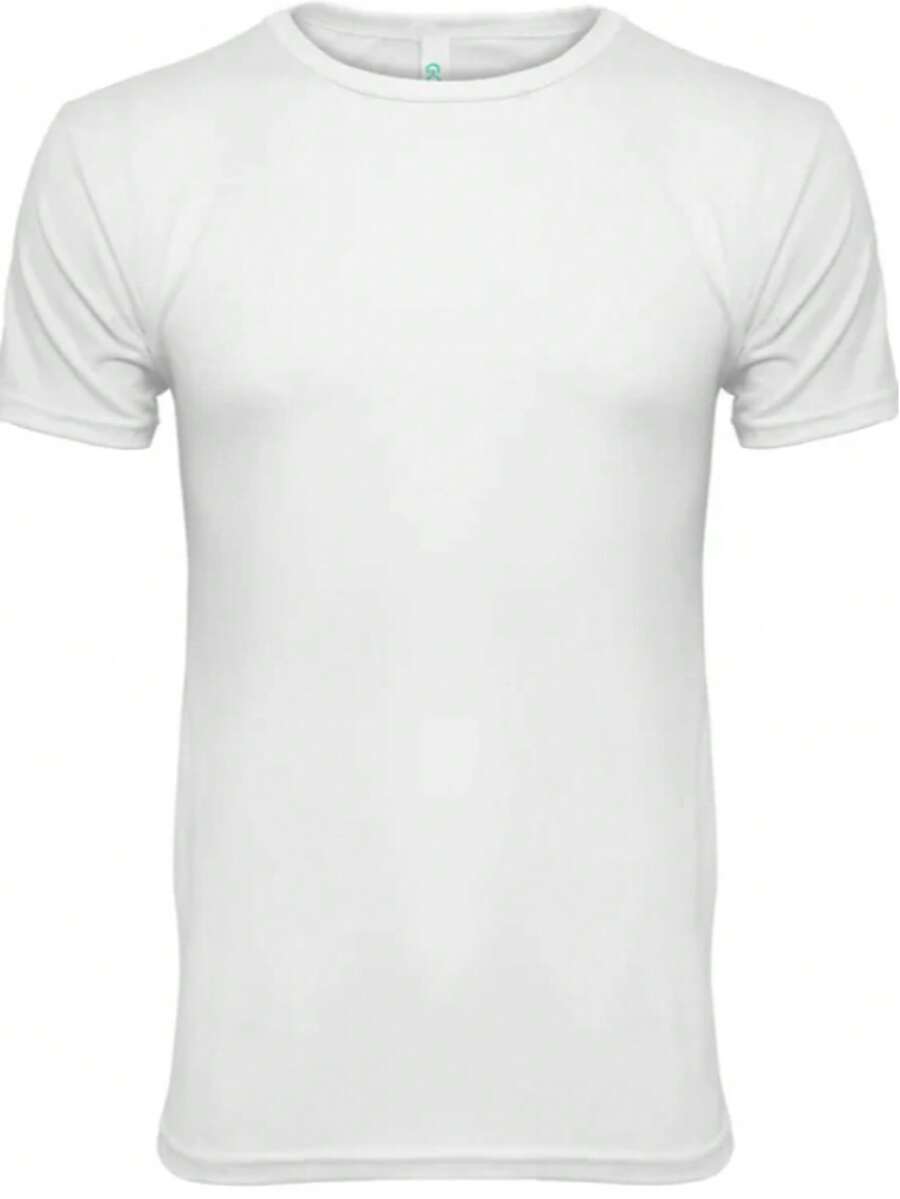 PLAYERA PARA SUBLIMACION, POLIESTER, TACTO-ALGODÓN, BLANCA, PARA PERSONALIZAR - Blanco - Ver 1