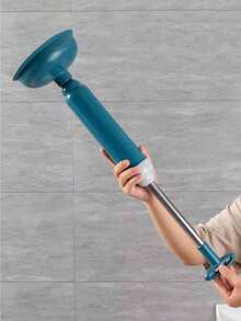 Toilet Plunger, Heavy Duty Drain Remover Dredging Tool For Clogged Toilets And Drains