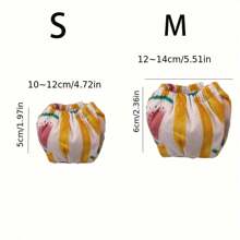 kids dodo bird 2pcs Washable And Reusable Small Pet Diapers - Suitable For Guinea Pigs, Squirrel Diapers And Other Small And Medium Animals