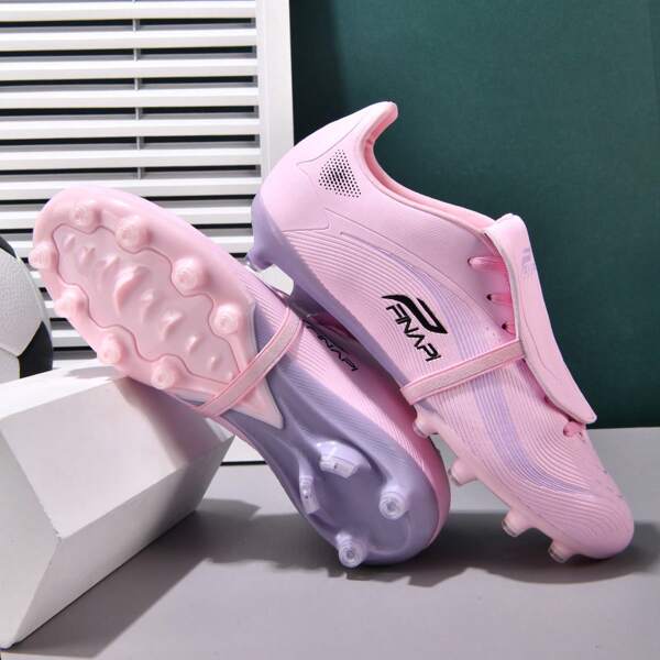 1 Pair Unisex Football/Soccer Shoes For Match & Training, Low-Top Design, Soft Outdoor Grass Field, Professional Traction, Anti-Slip, Wear-Resistant AG Spikes/FG Cleats, Lightweight, High-Performance, Multiple Colors Available