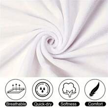 1条动漫印花五档沙滩巾，超柔软微纤维材质，防沙速干，泳池毛巾，女士旅行健身淋浴露营礼物 - 彩色 - 查看 7