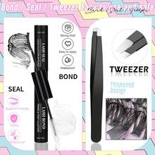 Fluffy Lash Clusters Kit 300D Thick 12-25mm Volume Cluster Eyelash Extensions Kit 224Pcs Wispy Individual Lashes With Lash Bond And Seal And Remover Eyelash Clusters Soft False Eyelashes By Yaiseiko - 11 70+90D Left & Rght Lash Clusters Kit - View 6