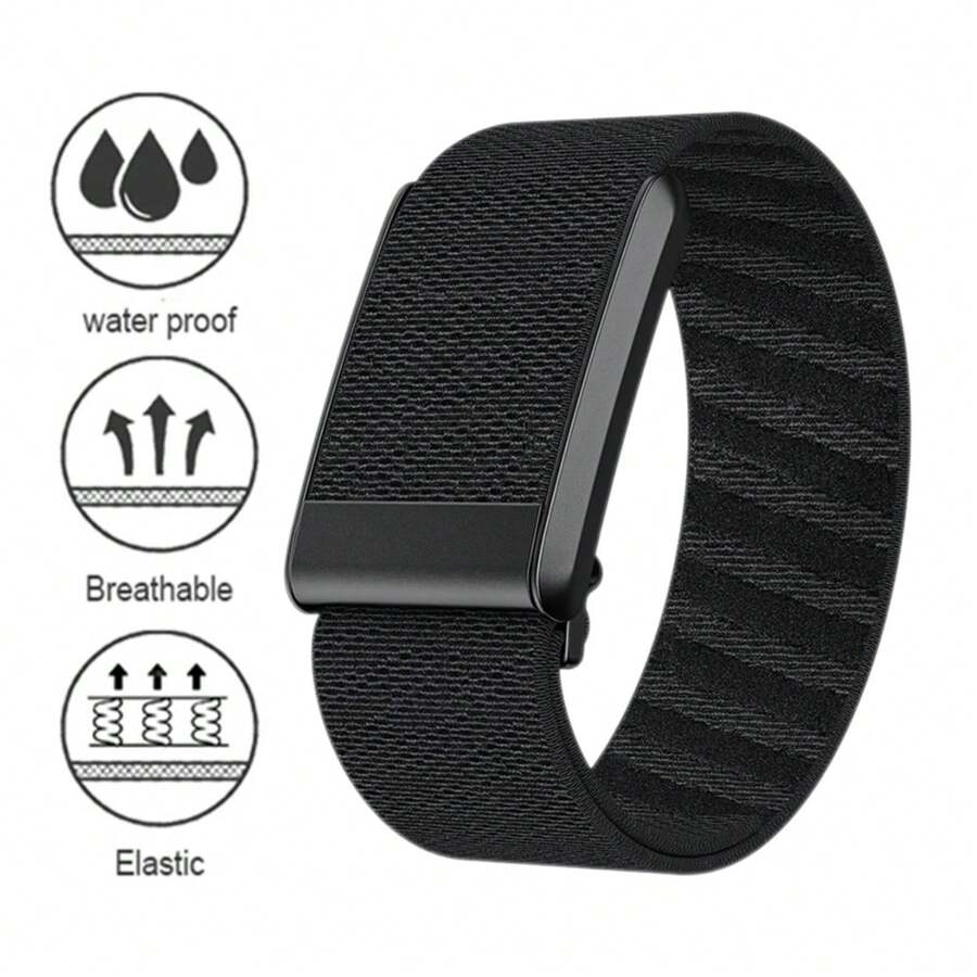 Elastic Replacement Strap Breathable Portable Fitness Tracking Band Adjustable Smart Watch Stretchy Band For Whoop 4.0 Women Men - Blue - View 1