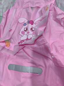 Impermeable diseños para niñ@ varias tallas - Rosa Pálido - Ver 5