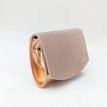 Clutche Juvenil Metalizada com Strass e Alça Removível – Tia Lolla infantil