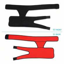 3PCS Adjustable Belt Hip Pain Relief Groin Wrap Brace Rib Support UK - Black - View 8