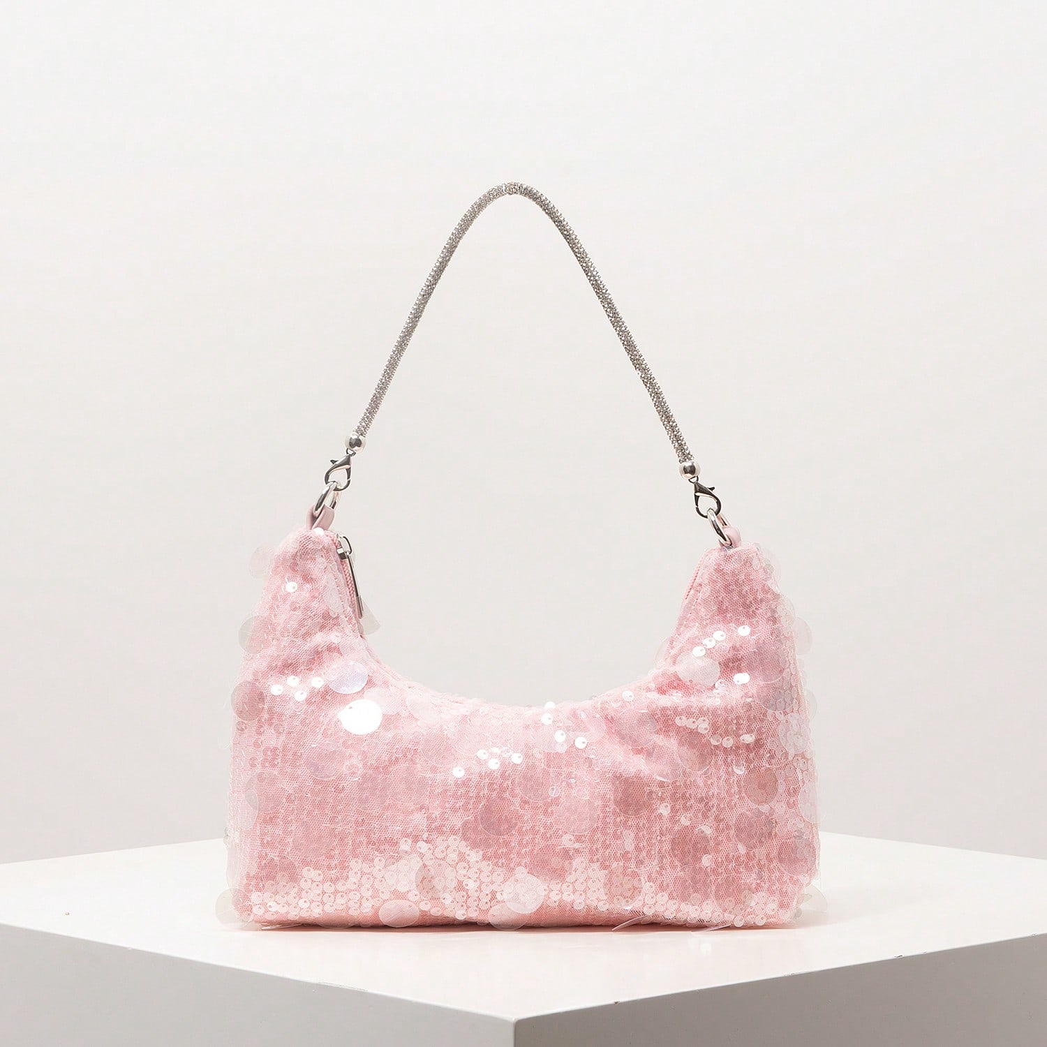 Patrón aleatorio) Bolso de hombro con lentejuelas, bolsos elegantes para mujeres, atuendos para gala y fiesta, bolso de graduación y accesorios, art