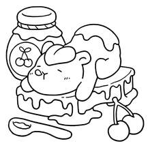 1pc CAPY CAPY | Puzzle & Stress Relief | Adult Coloring Book | Includes Various Relaxing Scenes, Such As Small Animals Sleeping In Different Places | Simple Patterns, Clear Lines, Suitable For Stationery, School Supplies, Perfect Gift For Girls, Wedding Season, Mother's Day - CAPY CAPY - View 7
