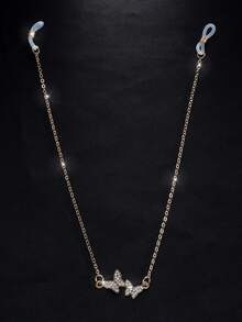 1 件/1 对时尚女士流苏乳头吊坠，优雅女士仿珍珠流苏双乳头链配花朵吊坠，性感女士乳头链 - 彩色 - 查看 16