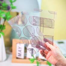 5 件 A5/A6 叶子和星形分隔页，6 孔分隔器，用于文件整理学校用品，返校 - 無色 - 查看 2