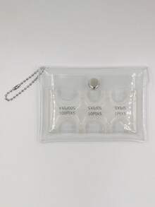 日本零钱包便携式零钱包货币收纳袋旅行透明卡包女士男士钱包迷你钱包钱包旅行钱包硬币钱包便携式零钱包旅行配件硬币收纳袋 - 彩色 - 查看 13