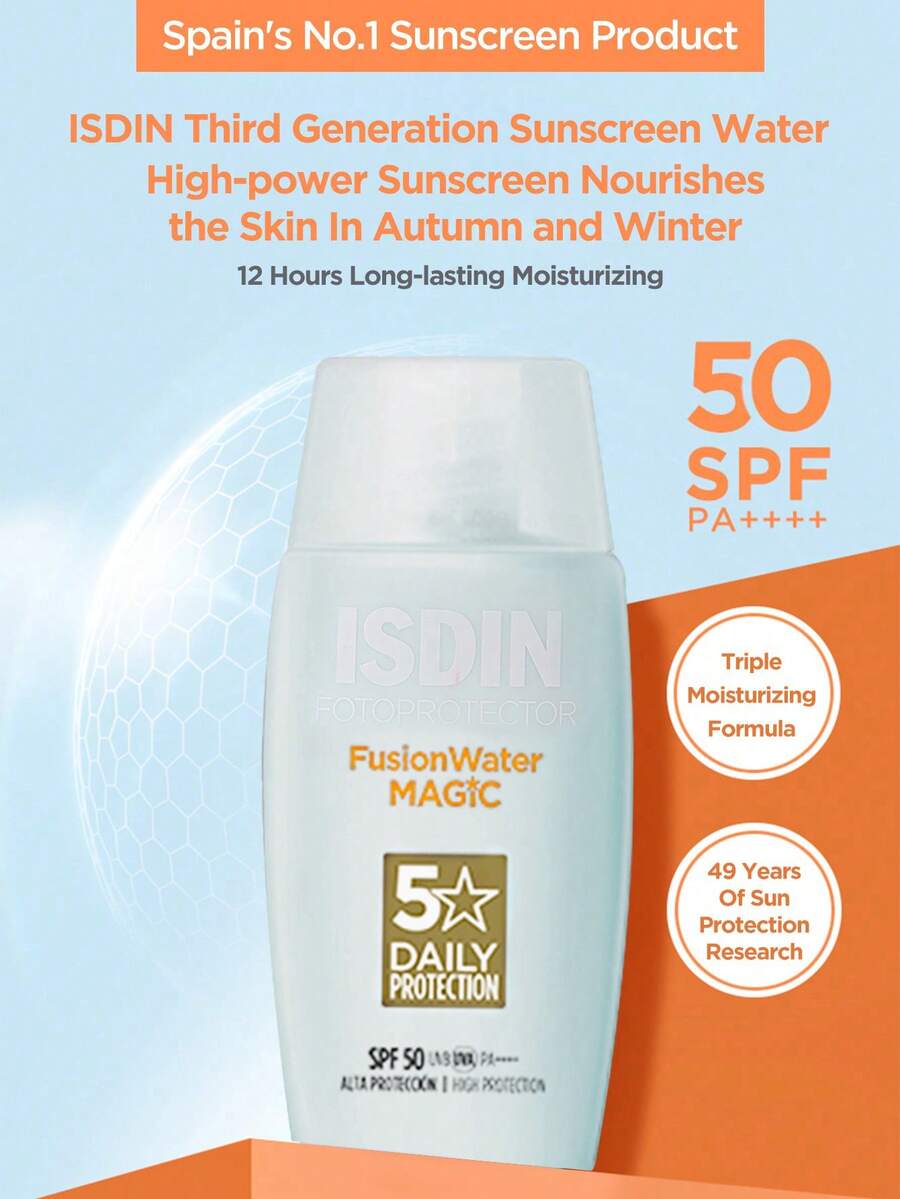 ISDIN 第三代水感轻盈面部防晒霜 - 藍色30ml--經典款 - 查看 1