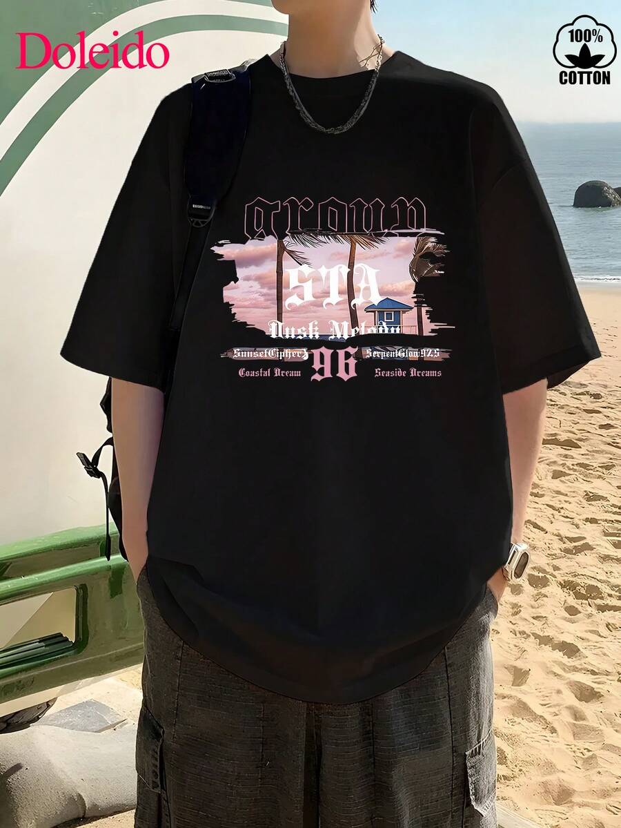 Men T-Shirts - Negro - Ver 1