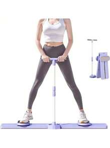 Ski-Trainingsgerät, Skimaschine, Bein- und Hüft-Trainingsgerät, Aerobic-Fitnessgerät für Zuhause, Fitnessstudio, Pilates, Yoga