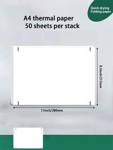 A4 Inkless Thermal Printer & Thermal Paper Optional – Bluetooth Portable Tattoo Printer, Compatible With Android/IOS, Supports A4/8.5"X11" US Letter For Home/Office/School/Travel - A4 Thermal Printer - View 15