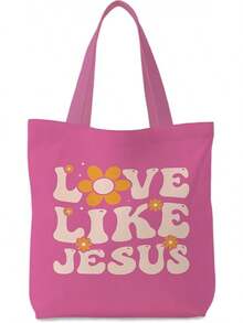 Bolsas de Biblia para Mujeres, Bolsa de Mano Cristiana, Regalos para Mujeres Cristianas - Amar como Jesús - Ver 6