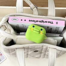 形 3D 硅胶软壳，适用于 Apple 4/3、Galaxy Buds 3/3 Pro - 綠色 - 查看 4