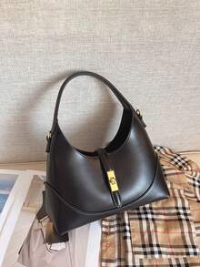 拼色小众设计饺子包，百搭通勤便携单肩斜挎包，手提包，适合日常通勤，休闲约会，逛街，碰撞粒子妈妈包 - 彩色 - 查看 15