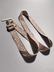 Line Lattice Stylish Pearl Pendant Bracelet Phone Crossbody Lanyard Rope Neck Rope Chain Compatible With Apple Phone Case Universal Accessories - Checkered Neck Strap - View 11