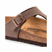Birkenstock Gizeh Birko-Flor Birkibuc - Mocha - View 5