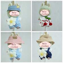 仅 1 件衣服（无娃娃），适合 17 厘米第一代/第二代/第三代娃娃替换装的衣服，悬挂配件