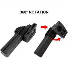 Expandable Baton Holster, 360 Degree Duty Belt Flashlight Holder Telescopic Baton Holder,Tactical Baton Pouch For 21"~ 26" Baton(Diameter 0.98"~ 1.14" ) 1Pc - 1個 - 查看 8