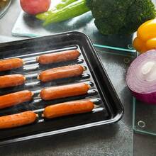 Murrey Home Glass Cutting Board Set For Kitchen Counter, Tempered Glass Chopping Boards Dishwasher Safe, Small Clear Countertop Tray, Set Of 4 - Frosted - View 5