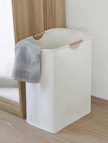 1 件亚麻脏衣篮，可折叠手提布艺洗衣篮，家用脏衣篮，适用于卧室/浴室，可折叠娃娃/储物篮，大容量