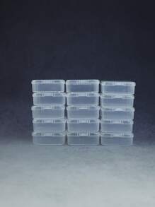 1 Set mit 12/15/20/30 Stücke (2.17in) transparenten Kunststoffaufbewahrungsboxen - geeignet für Perlen, Schmuck und Bastelbedarf - langanhaltend Aufbewahrungslösung, perfektes kleines Geschenk für sich selbst, Studenten, Freunde und Geliebte, Schmuckbox für Frauen Aufbewahrungsorganizer, Reiseaccessoires, Rückkehr zur Schule