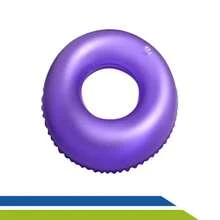 Almofada Redonda de Água com Orifício Anti Escaras / Hemorroidas Bioflorence Cod 102-0005 - Roxo - Visão 1