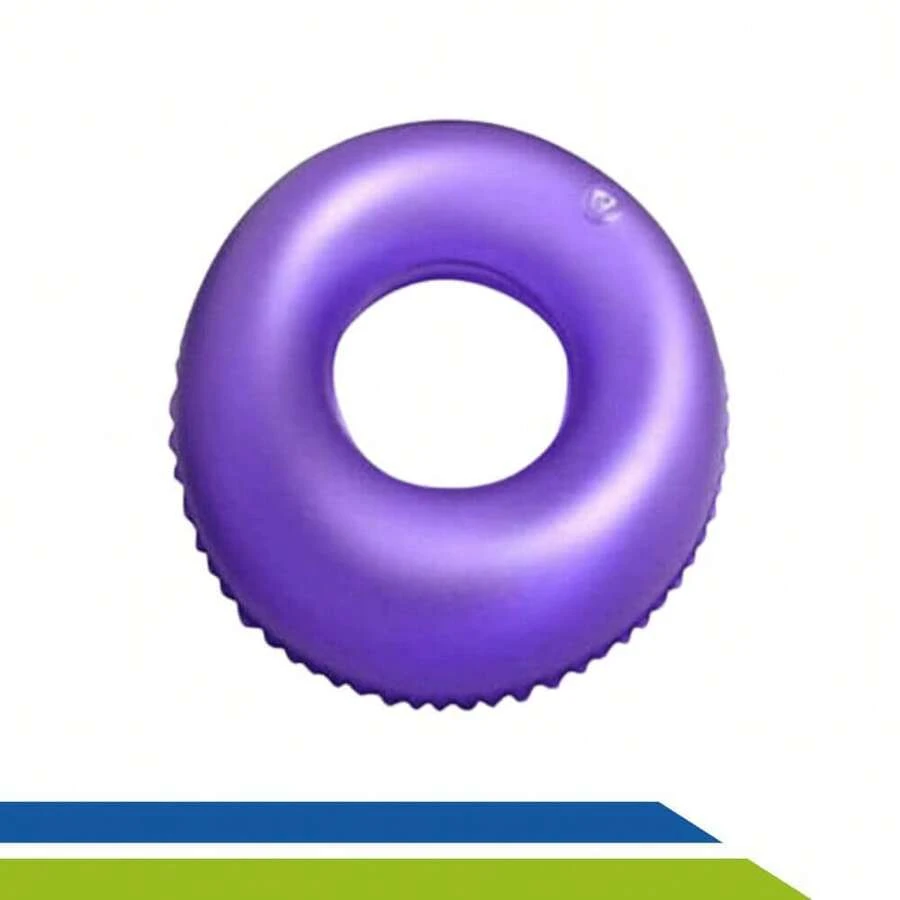 Almofada Redonda de Água com Orifício Anti Escaras / Hemorroidas Bioflorence Cod 102-0005 - Roxo - Visão 1