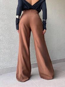 Women's Pantaloon Pants (Marrant) - màu nâu - Xem 3