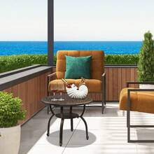 Outdoor Side Table Outside End Table Weather Resistant For Patio Porch Deck Pool - 1 - View 5