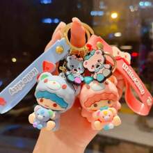 Sanrio Sanrio 1 Piece Japanese Cute Cartoon Cat Pendant, Women's Key Accessories, Smartphone Accessories