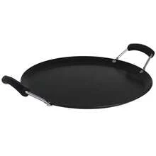 11" Round Carbon Steel Nonstick Comal - Black: Tortilla Griddle, Gas & Electric Compatible, Hand Wash - Black - View 8