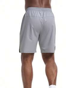 Mens Athletic Shorts 3 Pack Woven Dry Gym Shorts With Zipper Pockets Drawstring For Activewear - 混合色 - 查看 6