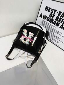 可定制多功能时尚背包，轻便时尚学生背包，防水多功能背包，适合户外旅行时尚多功能背包，周年纪念礼物，生日礼物，母亲节礼物，父亲节礼物，最佳礼物，送给妈妈/爸爸的礼物，送给她/他的礼物，送给女朋友/男朋友/朋友的礼物 - 彩色 - 查看 6