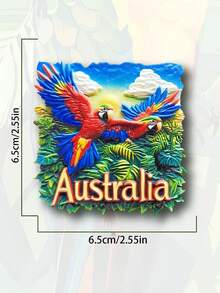 1 Pc 3D Magnetic Koala Refrigerator Sticker, Cute Souvenir Gift For Home Decor - Multicolor - View 18