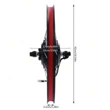TFCFL TFCFL 20 Inch 350W E Bike 36V Front Wheel Electric Bicycle Hub Motor Conversion Kit