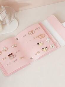 1 chiếc túi đựng trang sức đa năng nhỏ gọn, túi đựng trang sức du lịch di động với khóa kéo an toàn, các ngăn đựng bông tai, dây chuyền, nhẫn, vòng tay và lớp đệm bảo vệ, nhẹ và có thể gấp gọn, lý tưởng cho phụ nữ, cô dâu, phù dâu, du khách, kỳ nghỉ, tiệc tùng, quà tặng ngày lễ, quà tặng tiệc cưới, sử dụng hàng ngày và khi di chuyển. - Nhiều màu - Xem 10