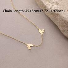 Personalized Engraved 1-5 Hearts Names Necklace ,Personalized Mom Necklace With Kids Names ,Family Heart Pendant Necklace, Christmas Mom Gift Personalized Gifts, Anniversary Gift, Christmas Gift, Gold, Stylish, Colorful, Vintage