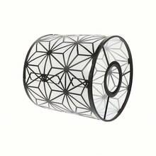 1 件黑色金属灯罩北欧现代风格灯罩笼式装饰灯罩，替换台灯吊灯壁灯适用于浴室客厅办公室卧室厨房餐厅会议室书房宿舍（仅灯罩）